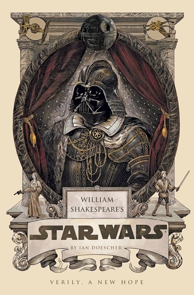 All four Shakespeare Star Wars books-AUDIOBOOK/MP3