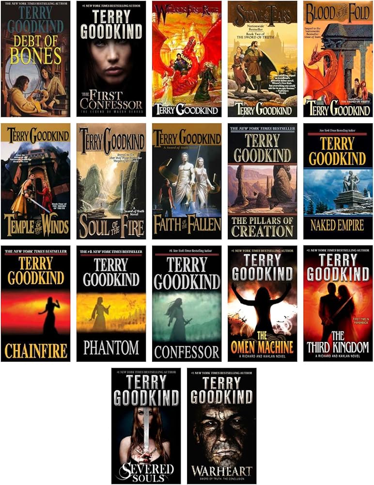 Sword of Truth Series (17 books)-EPUB format