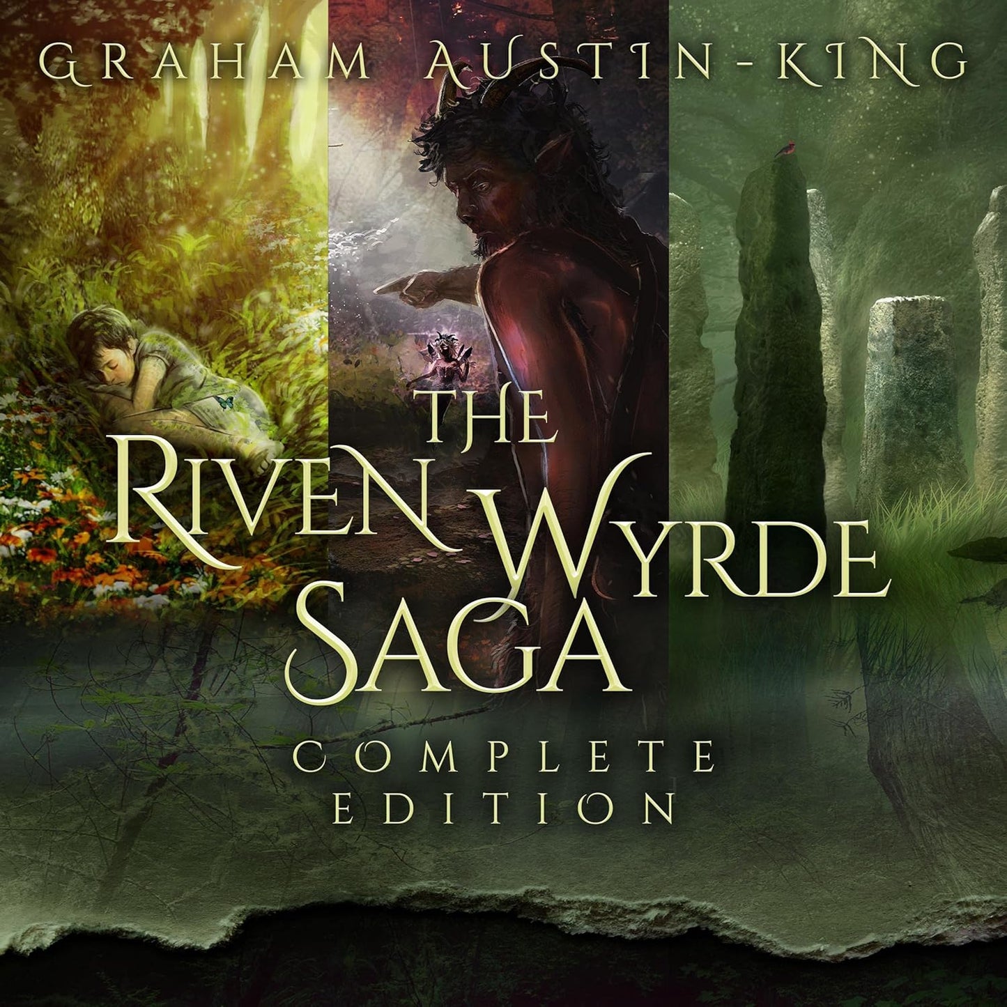 The Riven Wyrde Saga (Omnibus Edition)-AUDIOBOOK/MP3
