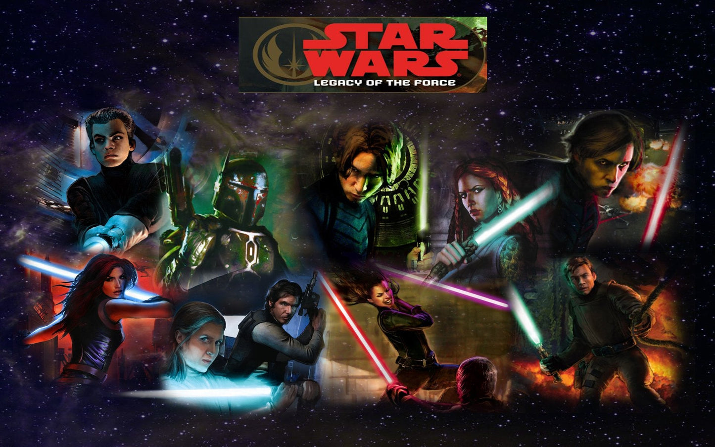 Star Wars: Legacy of the Force(9 books)-AUDIOBOOK/MP3