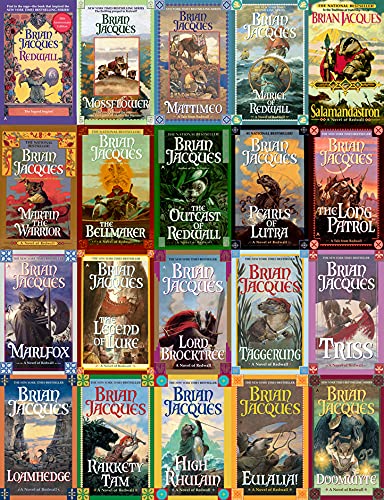 Redwall Series BUNDLE(21 books) by Brian Jacques-AUDIOBOOK/MP3