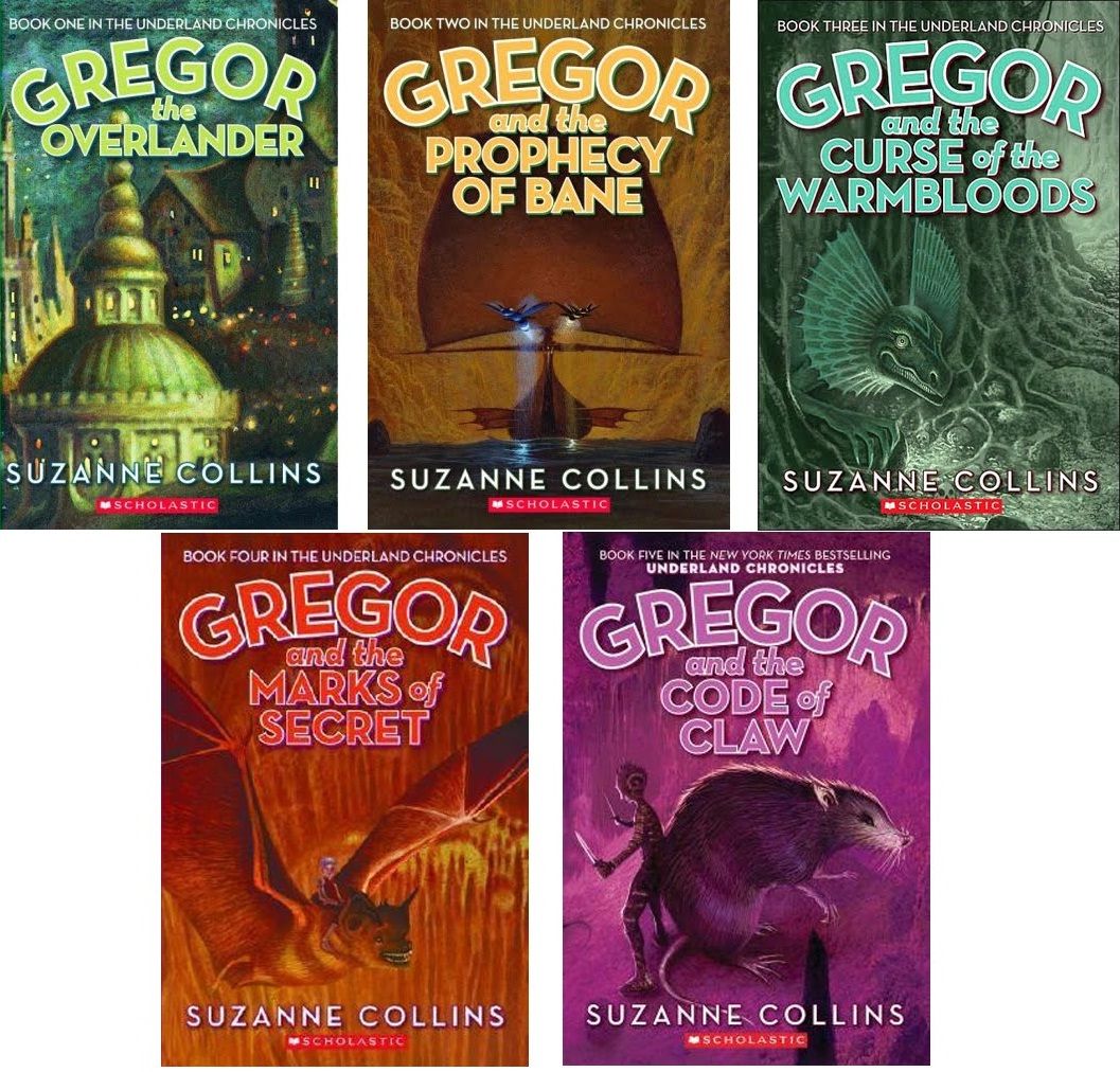 The Underland Chronicles series(5 books) By: Suzanne Collins-AUDIOBOOK/MP3