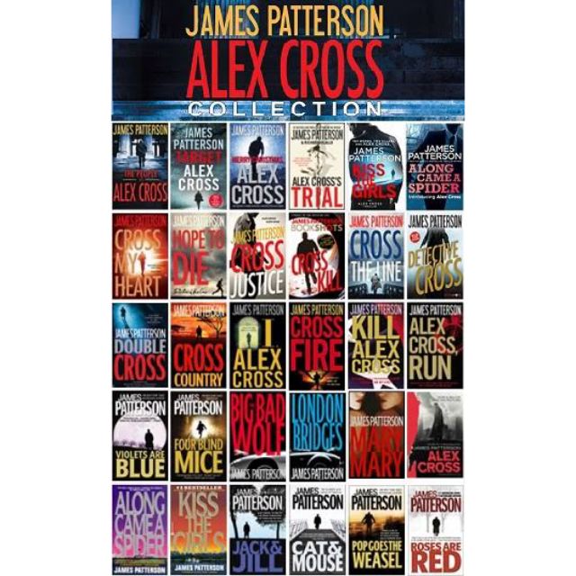 Alex Cross (novel series)( BOOKS 18-28) by: James Patterson-AUDIOBOOK/MP3