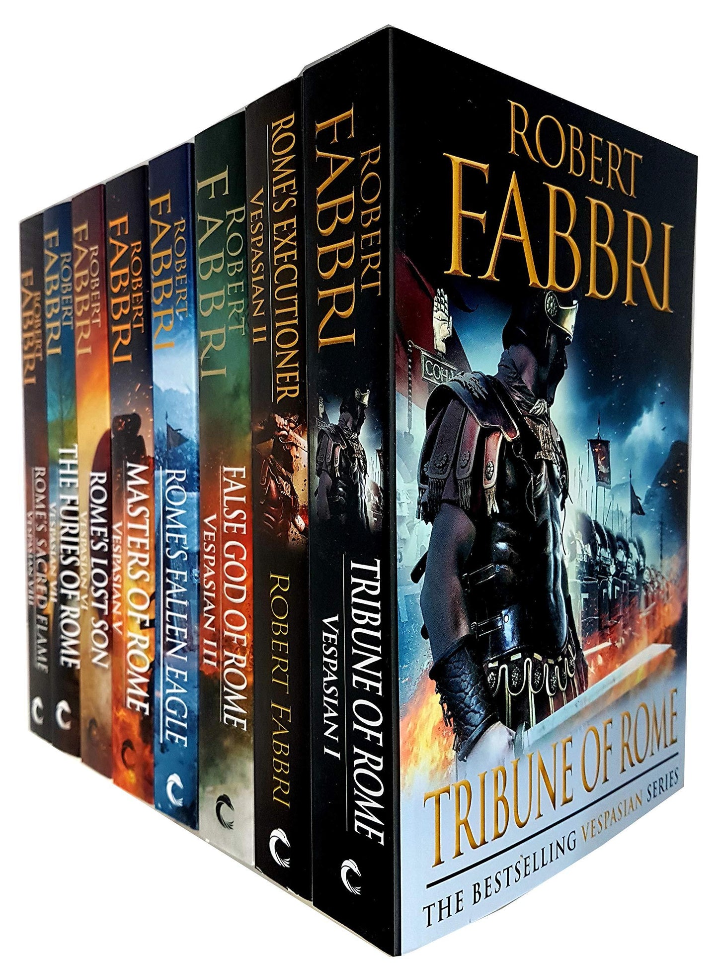 Vespasian series(9 books) Written by: Robert Fabbri-AUDIOBOOK/MP3