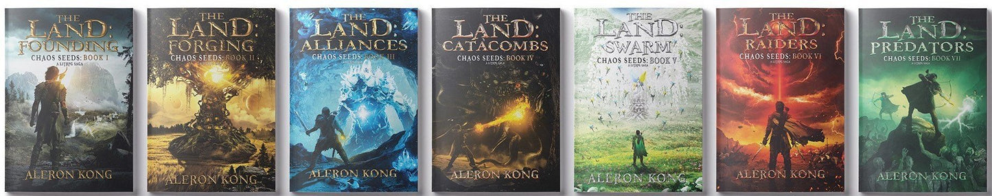 Chaos Seeds Series(7 books) By: Aleron Kong-AUDIOBOOK/MP3