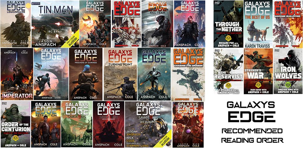 Galaxy's Edge Series(15 books)-AUDIOBOOK/MP3