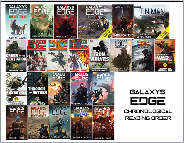 Galaxy's Edge Series(15 books)-AUDIOBOOK/MP3