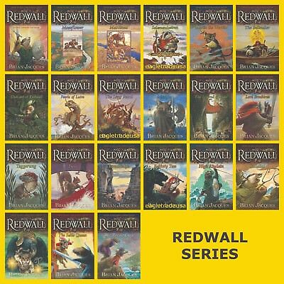 Redwall Series BUNDLE(21 books) by Brian Jacques-AUDIOBOOK/MP3