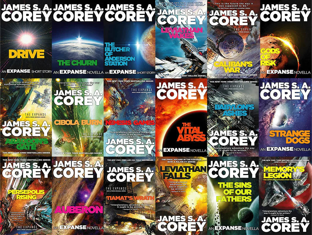 The Expanse Complete Series(18 books) w/ bonus ebook-AUDIOBOOK/MP3