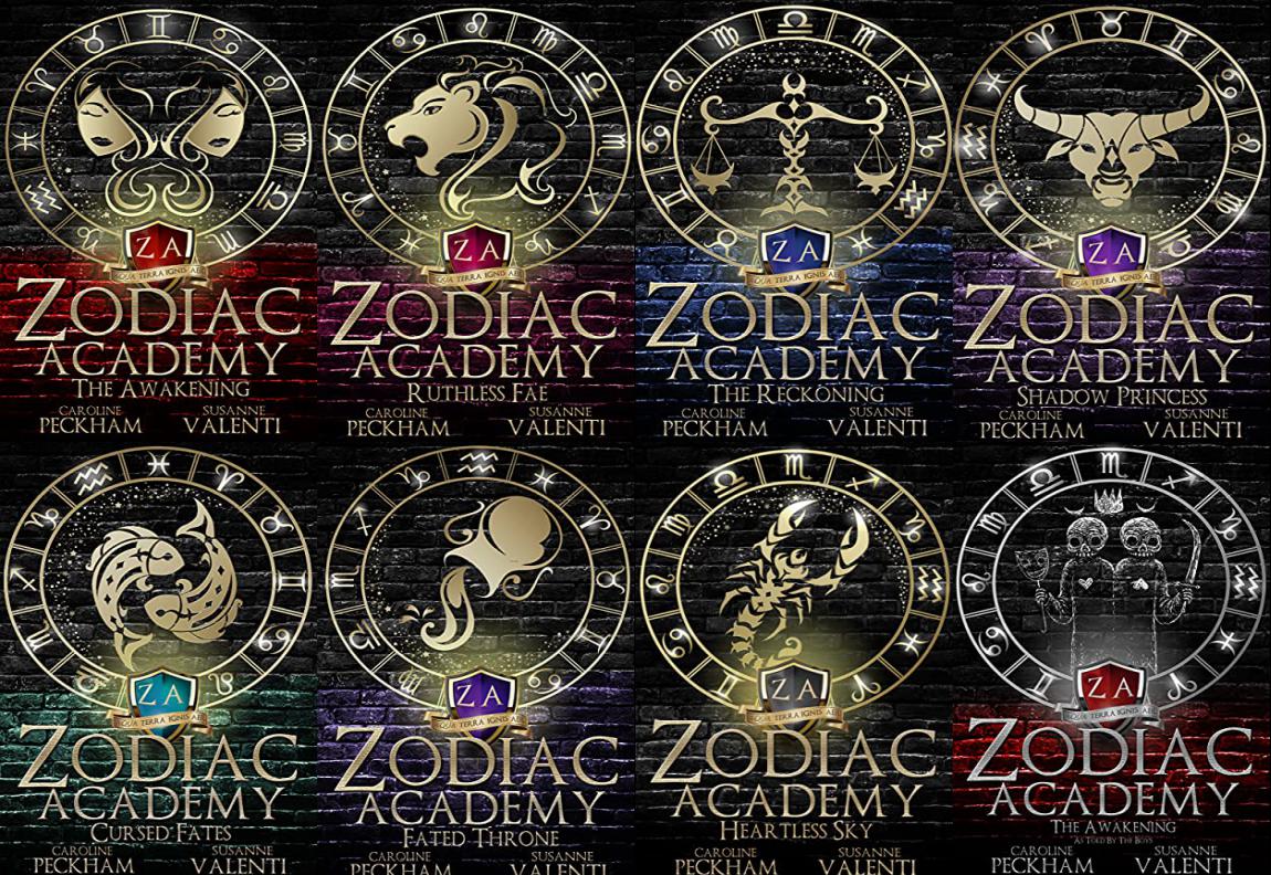 Zodiac Academy Complete Series including novellas(13 books)-AUDIOBOOK/MP3