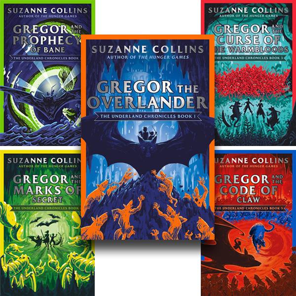 The Underland Chronicles series(5 books) By: Suzanne Collins-AUDIOBOOK/MP3