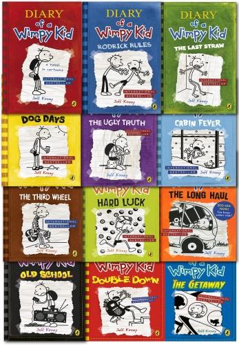 Diary of a wimpy Kid Collection (1-12 books)Written by:Jeff Kinney-AUDIOBOOK/MP3