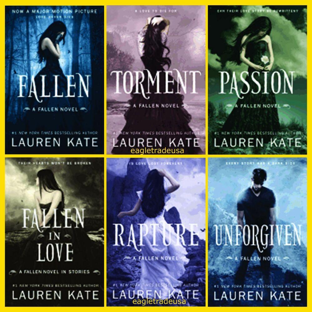 The Fallen Series(6 books) Written by: Lauren Kate-AUDIOBOOK/MP3