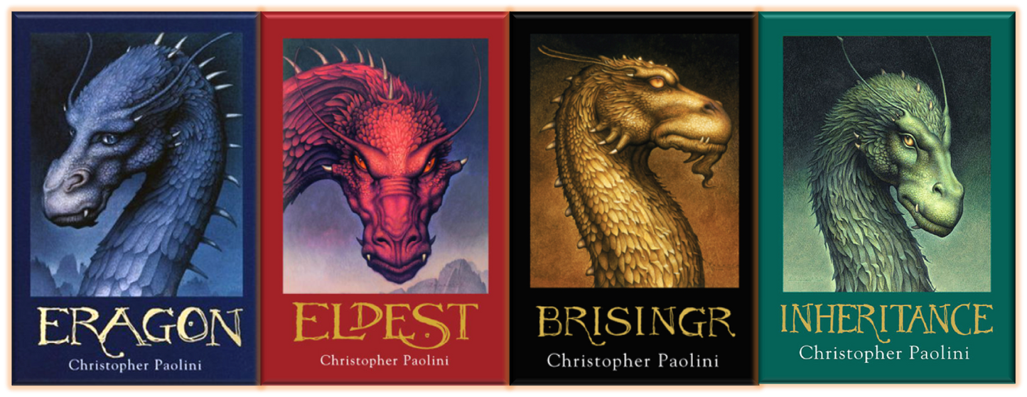 Inheritance Cycle series(4 books)by Christopher Paolini-AUDIOBOOK/MP3