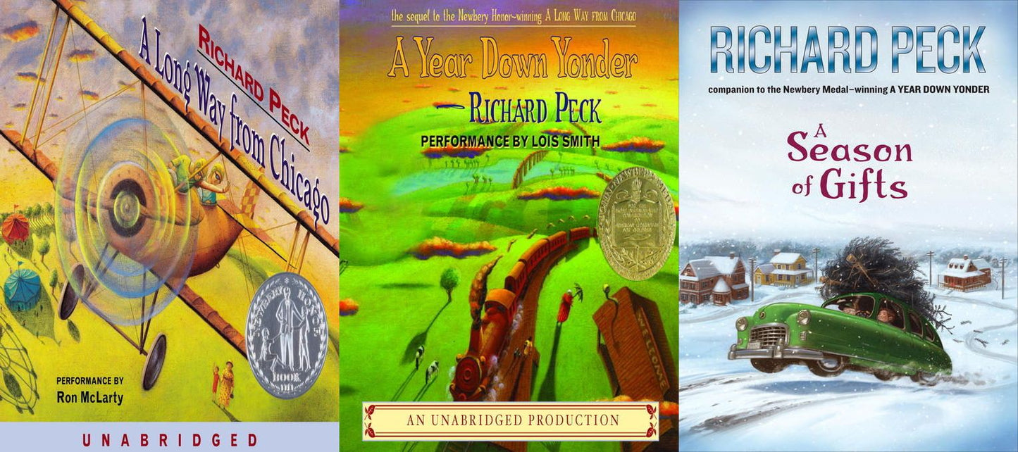 Grandma Dowdel Trilogy by Richard Peck-AUDIOBOOK/MP3