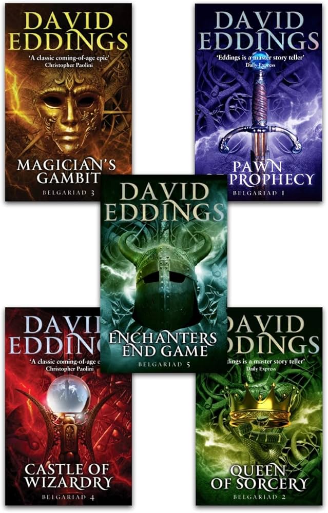 David Eddings 4 SERIES COMBO-Belgariad Prequels/The Belgariad/The Malloreon/The Elenium-EBOOK-MOBI FORMAT
