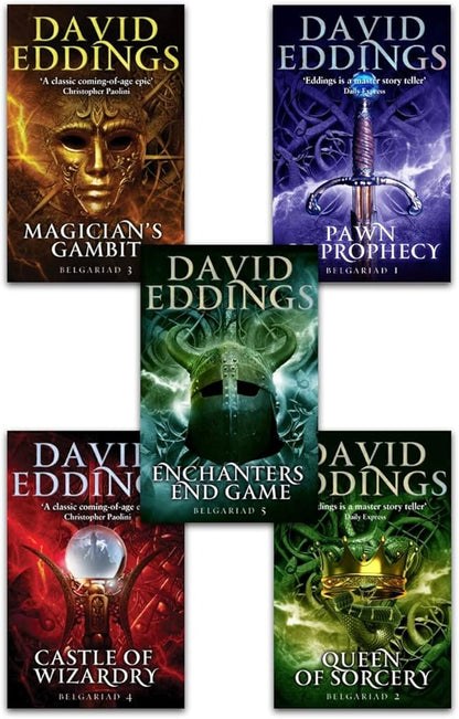 David Eddings 4 SERIES COMBO-Belgariad Prequels/The Belgariad/The Malloreon/The Elenium-EBOOK-MOBI FORMAT