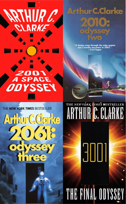 Space Odyssey Series Books 1-4-AUDIOBOOK/MP3