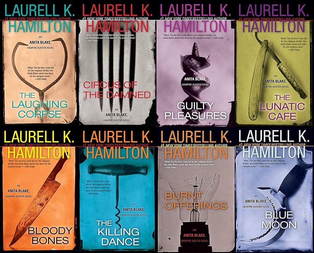 Anita Blake, Vampire Hunter series(books 1-22)-EBOOK-EPUB FORMAT