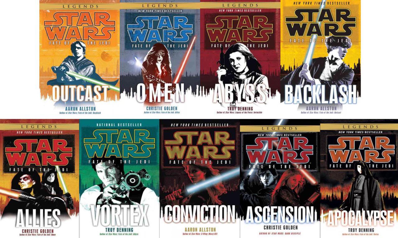 Star Wars: Fate of the Jedi(9 books)-AUDIOBOOK/MP3