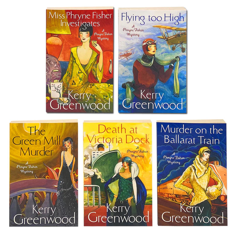 Phryne Fisher mysteries (books 1-18.5)check book 1 for free before you buy-AUDIOBOOK/MP3 (Copy)