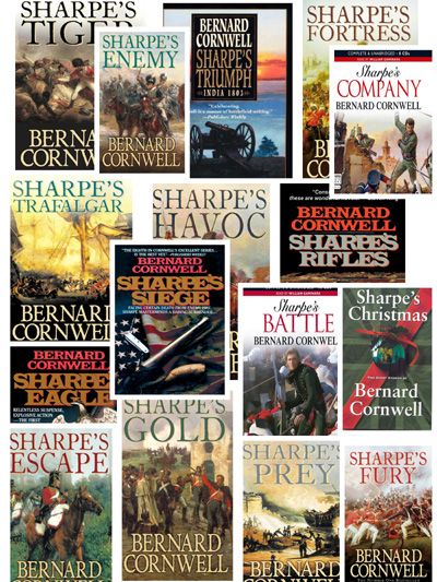 Richard Sharpe Series(book1-22)w/bonus 3 short stories Read by Rupert Farley-AUDIOBOOK/MP3