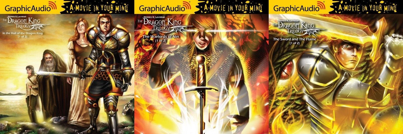 The Dragon King Trilogy by Stephen R. Lawhead-AUDIOBOOK/MP3