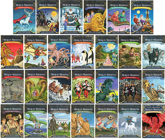 Merlin Mission Series Books 1-27  By: Mary Pope Osborne-AUDIOBOOK/MP3