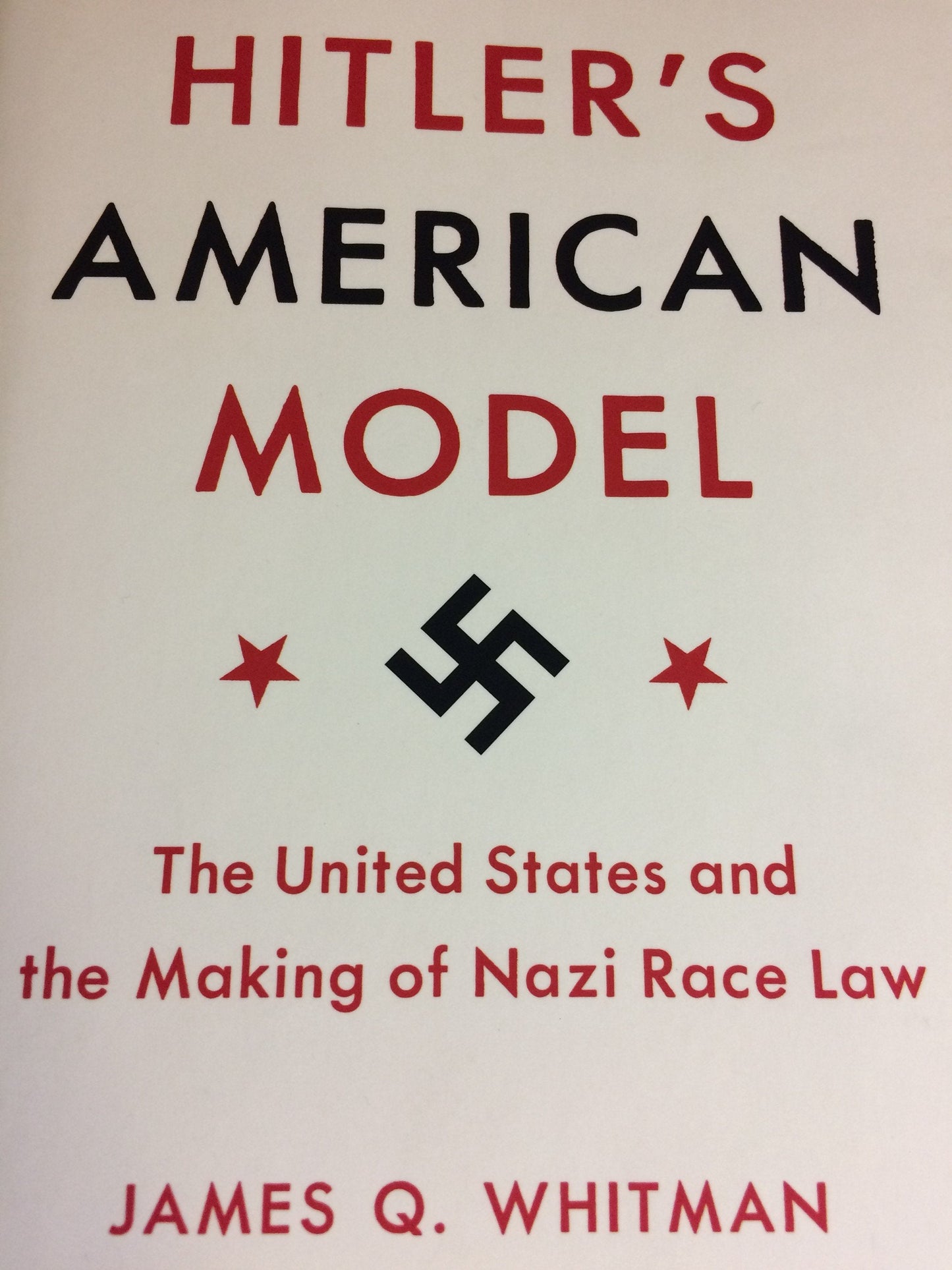 Hitler's American Model:The United States and the Making of Nazi Race Law-AUDIOBOOK/MP3