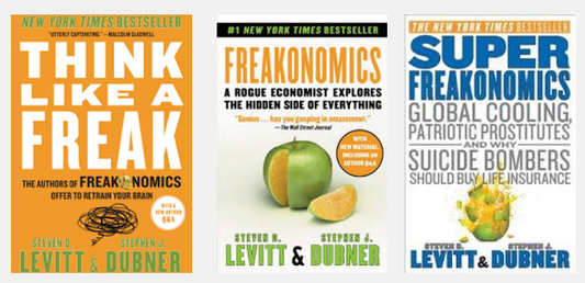 Freakanomics Series(4 books)-AUDIOBOOK/MP3