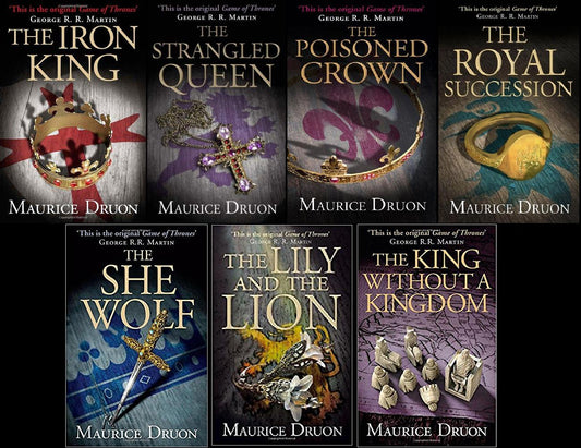 The Accursed Kings series(7 books)  By Maurice Druon-AUDIOBOOK/MP3