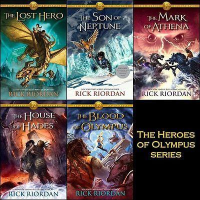 The Heroes of Olympus SERIES 1-5 BY Rick Riordan-AUDIOBOOK/MP3 - ty's cheap DIGITAL audiobook/Etextbook