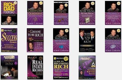 Robert Kiyosaki  -Rich Dad, Poor Dad (19 book series)--AUDIOBOOK MP3 - ty's cheap DIGITAL audiobook/Etextbook