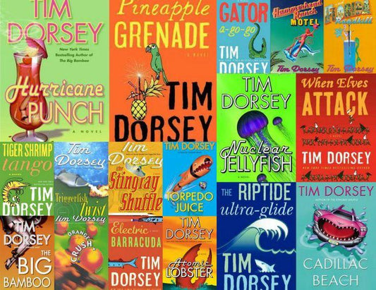 Serge Storms series(WHOLE 19 BOOKS) by Tim Dorsey-AUDIOBOOK/MP3