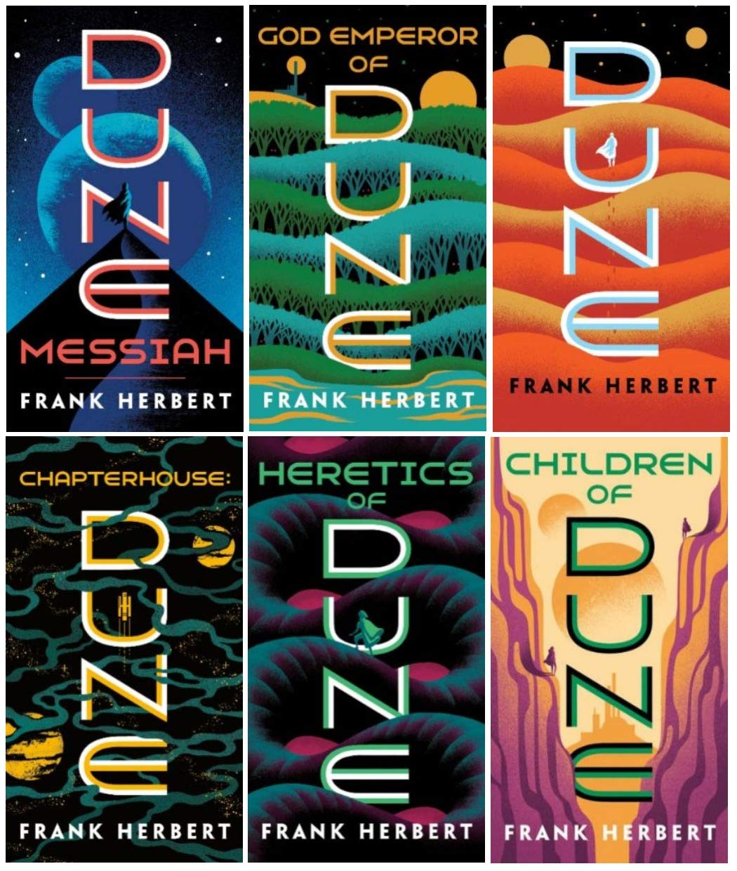 Dune 6 books series By: Frank Herbert-AUDIOBOOK/MP3