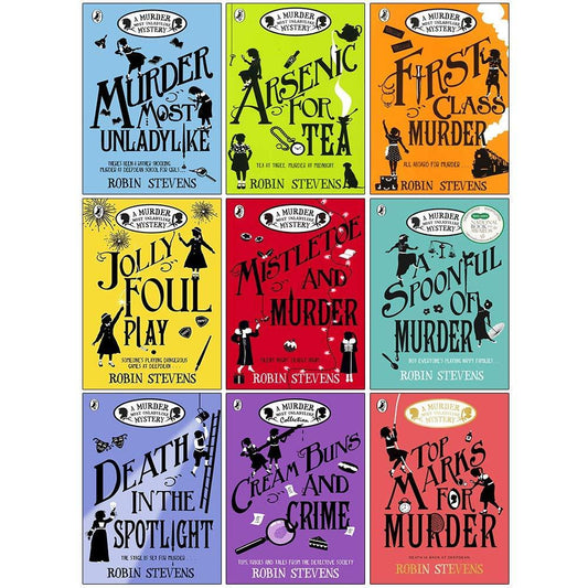Murder Most Unladylike Mysteries(9 books) By: Robin Stevens-AUDIOBOOK/MP3