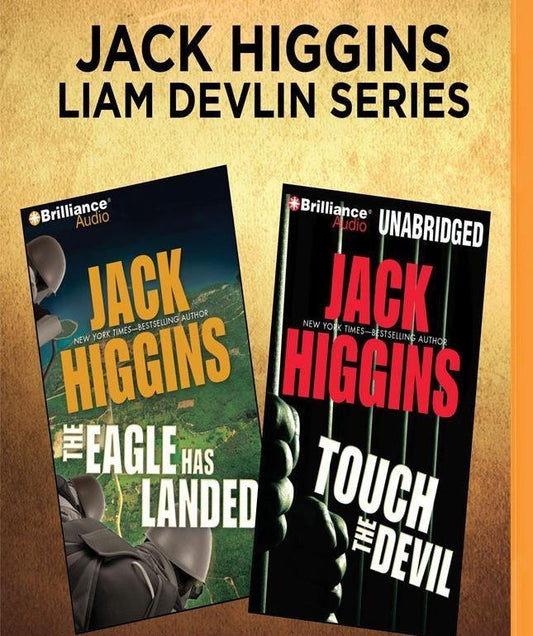 Liam Devlin series(4 books) By: Jack Higgins-AUDIOBOOK/MP3