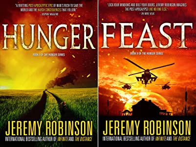 The Hunger Series(2 books) by Jeremiah Knight, Jeremy Robinson-AUDIOBOOK/MP3