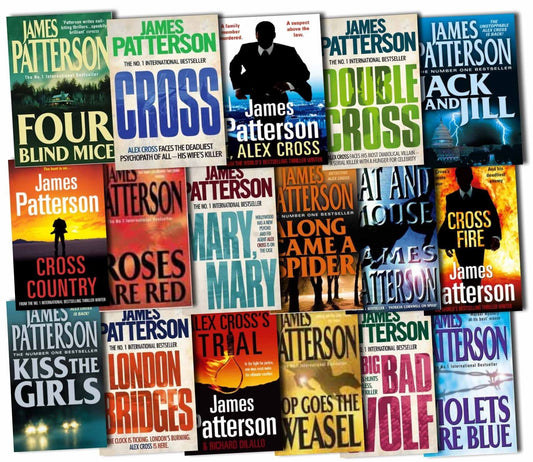 Alex Cross (novel series)-(17 BOOKS) BUNDLE by: James Patterson-AUDIOBOOK/MP3 - ty's cheap DIGITAL audiobook/Etextbook