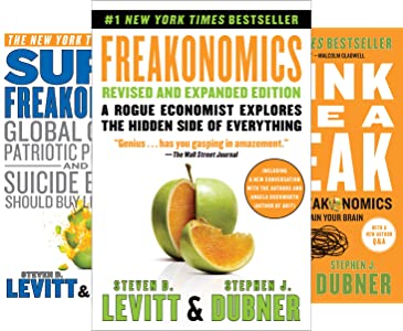 Freakanomics Series(4 books)-AUDIOBOOK/MP3