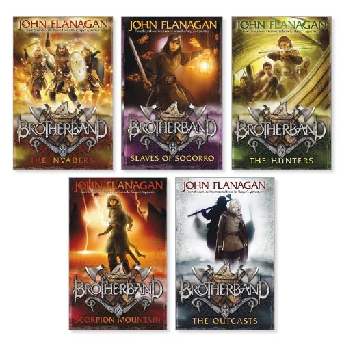Brotherband Chronicles series(6 books) By: John Flanagan-AUDIOBOOK/MP3