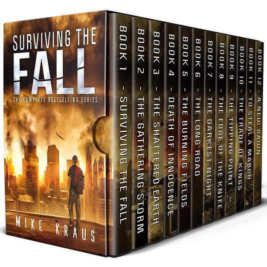 The Complete Surviving the Fall Series, Books 1-12 By: Mike Kraus-AUDIOBOOK/MP3