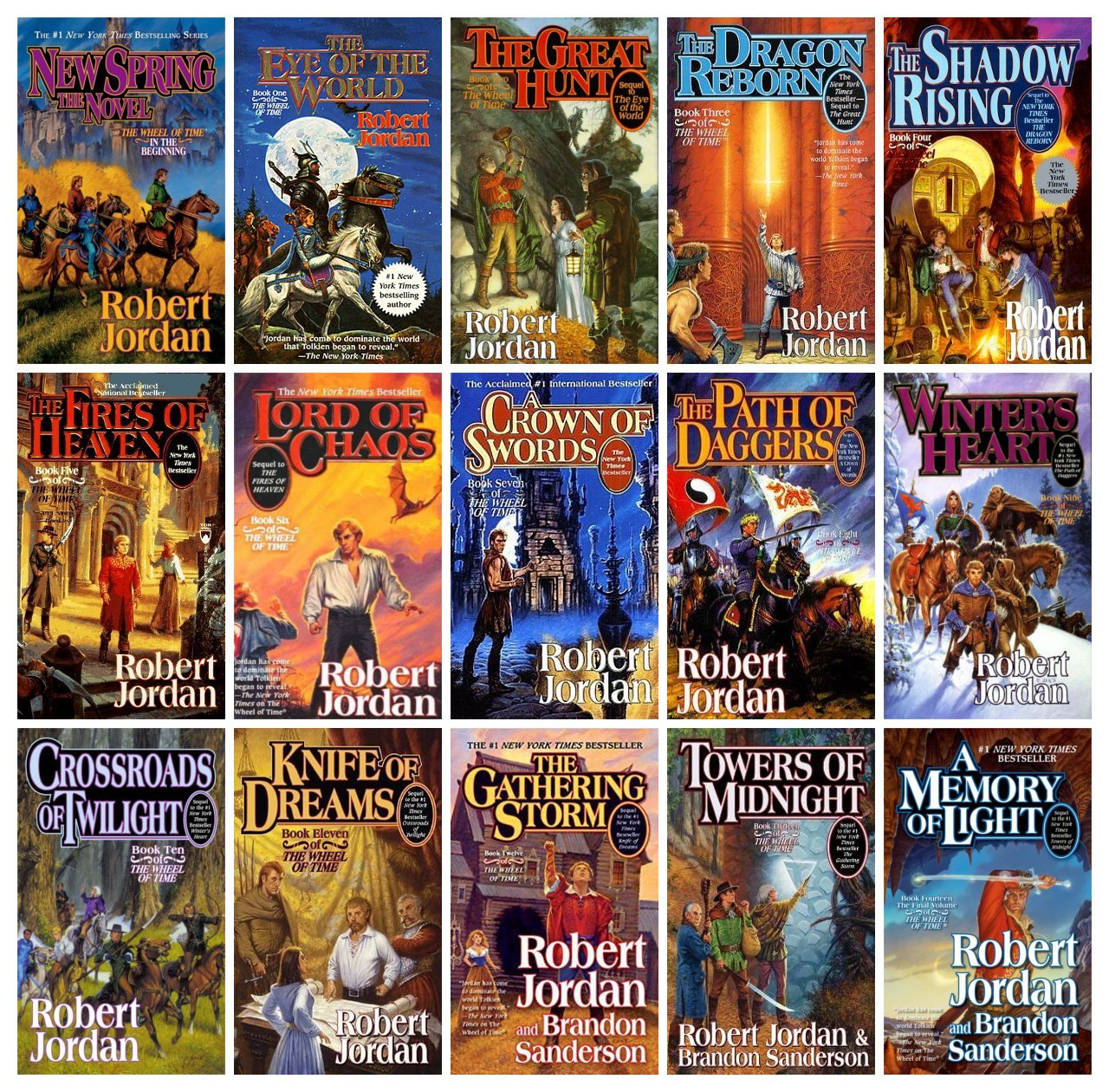 The Wheel of Time (14 Book Series)-EPUB by Robert Jordan, Brandon Sanderson