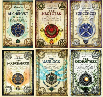 The Secrets of the Immortal Nicholas Flamel(6 books)-AUDIOBOOK/MP3