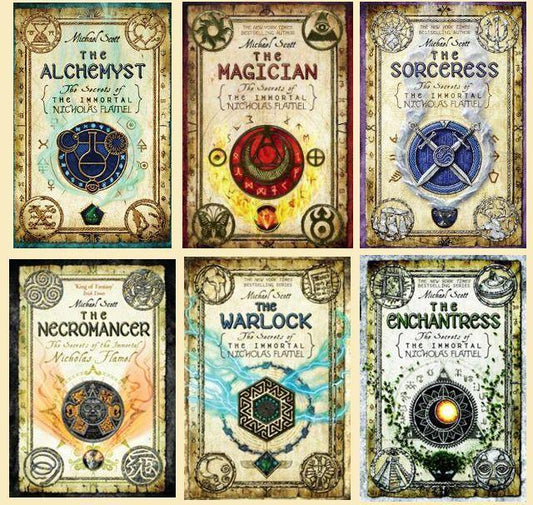 The Secrets of the Immortal Nicholas Flamel(6 books)-AUDIOBOOK/MP3