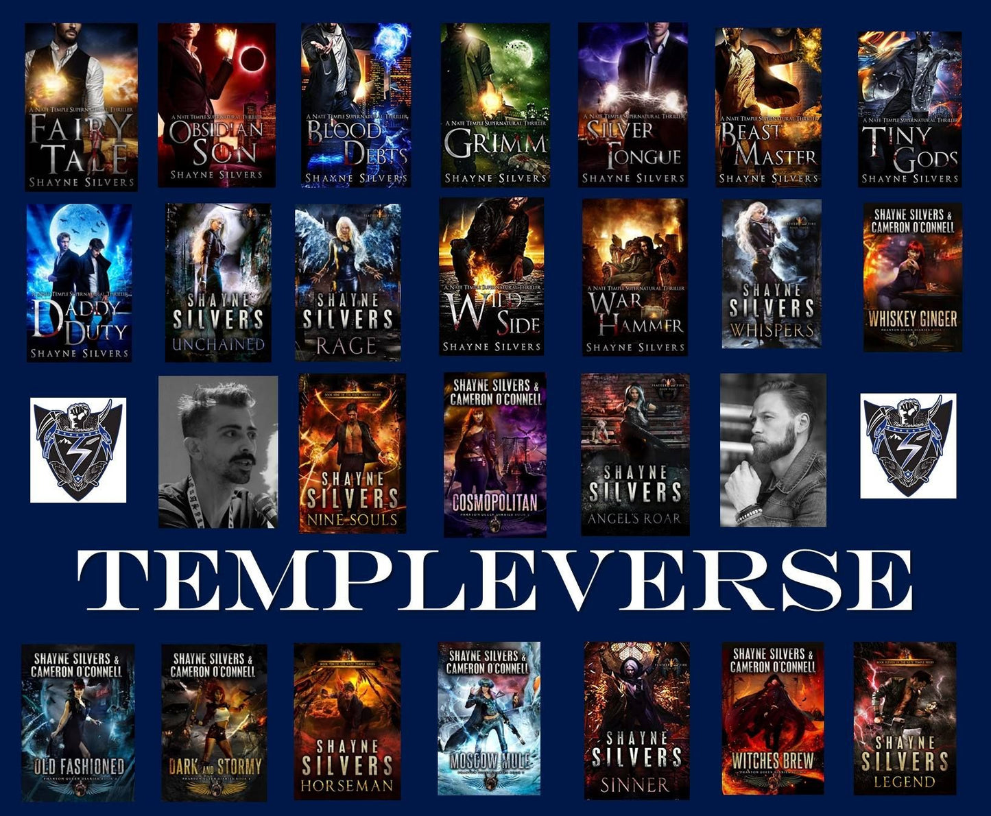 Templeverse series bundle(31 books)The Nate Temple/Feathers and Fire/Phantom Queen Diaries-AUDIOBOOK/MP3