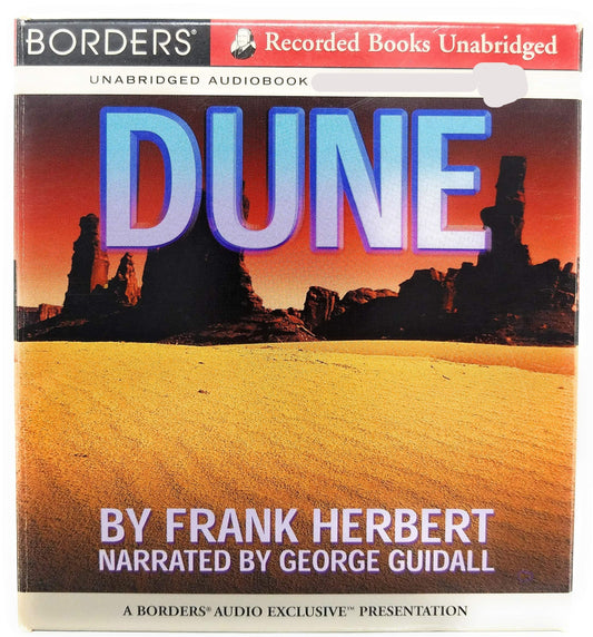 DUNE-Rare version-Narrated by George Guidall-AUDIOBOOK/MP3