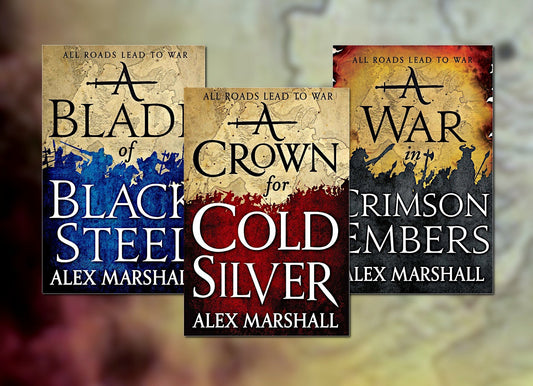 THE CRIMSON EMPIRE TRILOGY BY ALEX MARSHALL-AUDIOBOOK/MP3