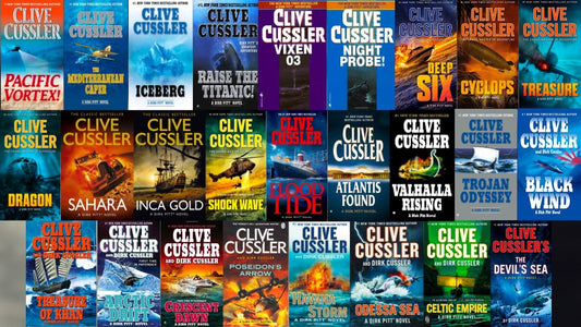 A Dirk Pitt Adventure series  (book 1-25)-AUDIOBOOK/MP3
