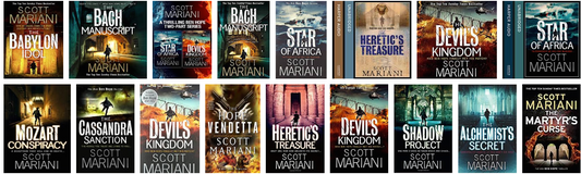 BEN HOPE COMPLETE SERIES-(18 BOOKS) by Scott Mariani-AUDIOBOOK/MP3 - ty's cheap DIGITAL audiobook/Etextbook